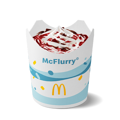 McFlurry Kit-Kat cu Topping de Căpșune